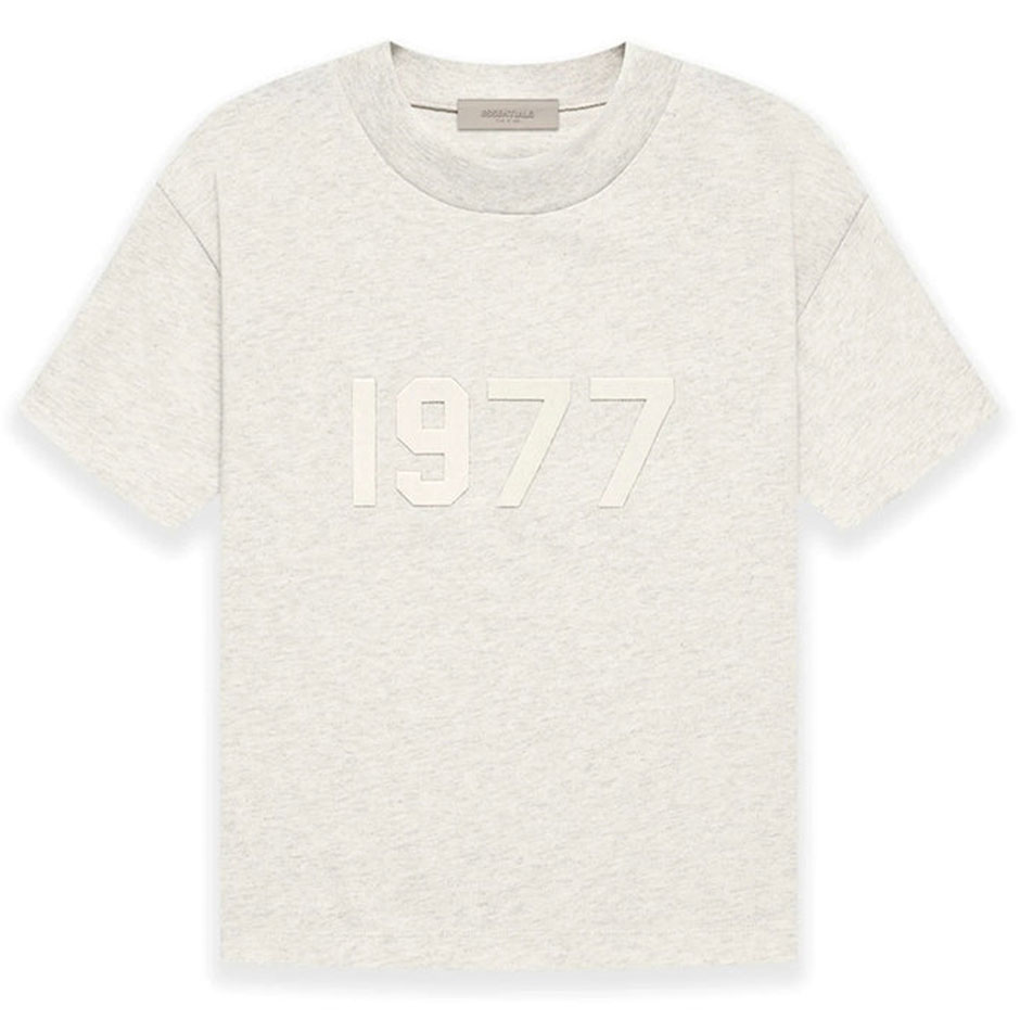 1977-light-heather-gray-Casual-T-Shirt