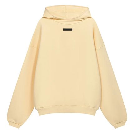 Beige Bonded Hoodie