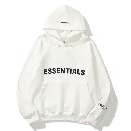 Casual White Hoodie