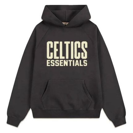 Celtics Hoodie Charcoal Gray