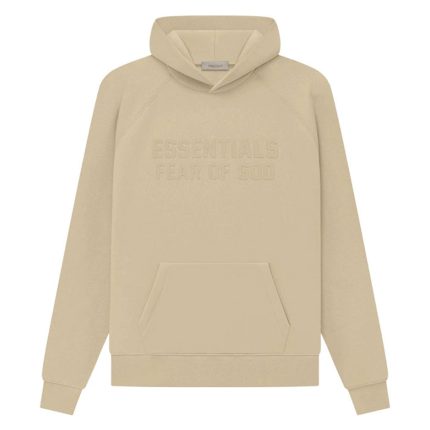 Flocked FOG Beach yellow Hoodie