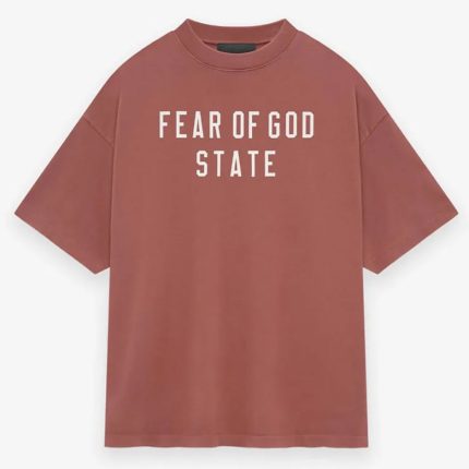 Heavy Crewneck Tee Crimson T-Shirt