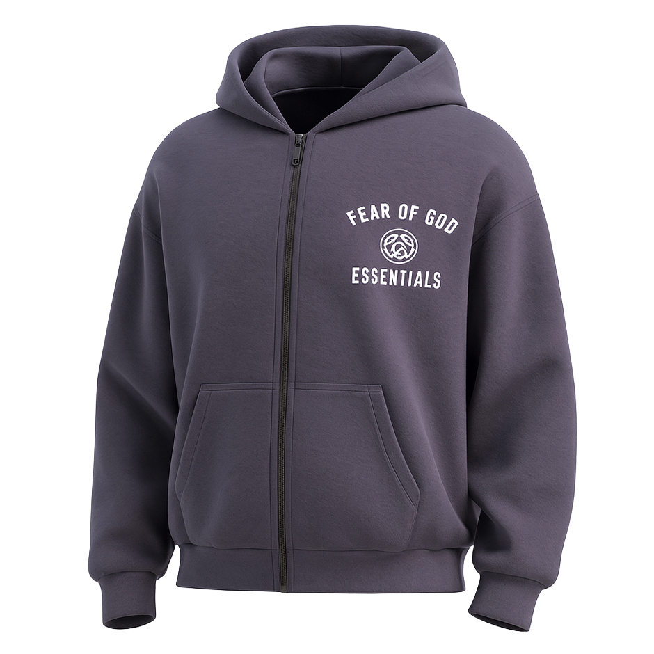 Heavy-Fleece-Zipper-Hoodie-Purple