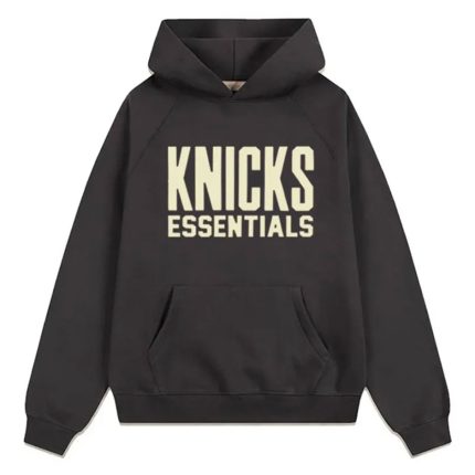 Knicks Hoodie Charcoal Gray