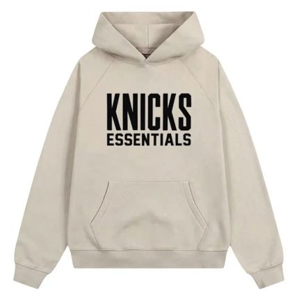 Knicks Hoodie Cream Or Light