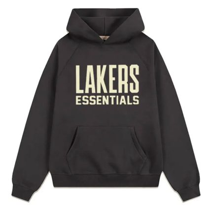 Lakers Hoodie Charcoal Gray