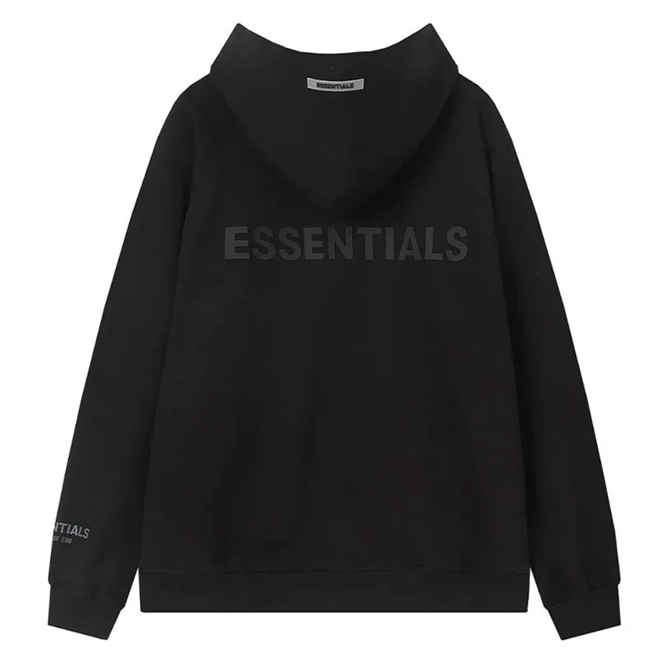 Relaxed-Zipper-Hoodie-Black