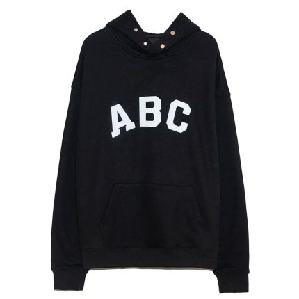 Seventh Collection ABC Black Hoodie