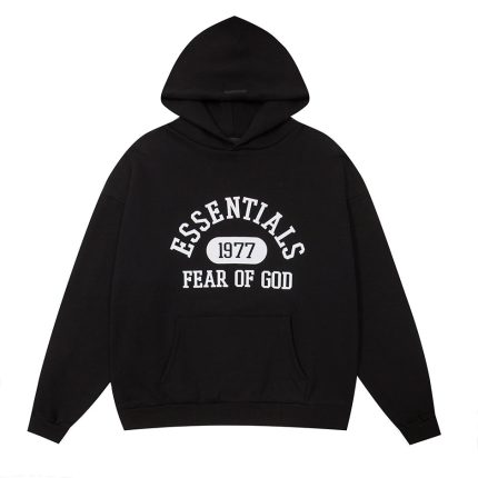 1977 Hoodie Black