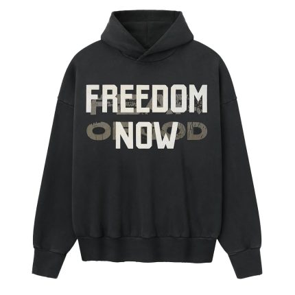 Freedom Now Hoodie Black