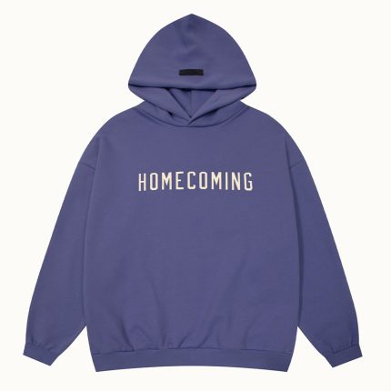 Homecoming Hoodie Purple/Blue