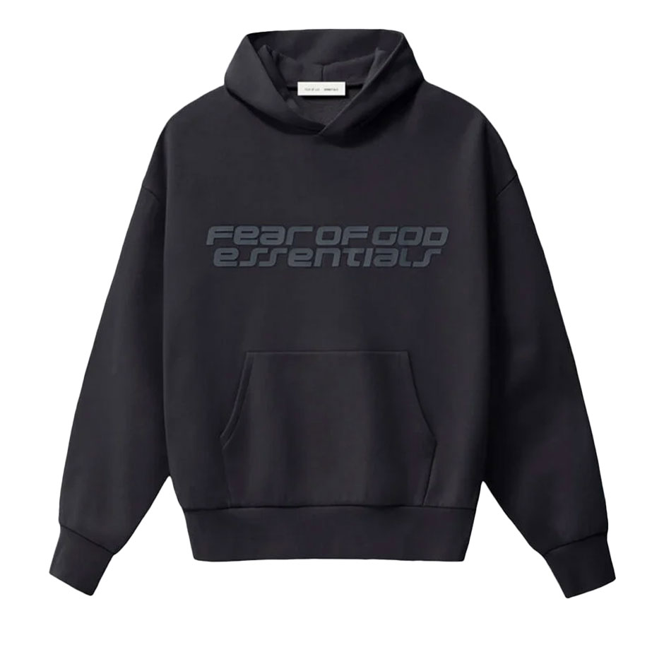 Vintage-Black-'90s-Fleece-Hoodie